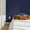 Tempaper Hello Sunshine Peel and Stick Wallpaper Metallic Royal Blue